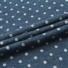 Shaoxing textiles spandex jersey printed tr disperse polka dot fabric