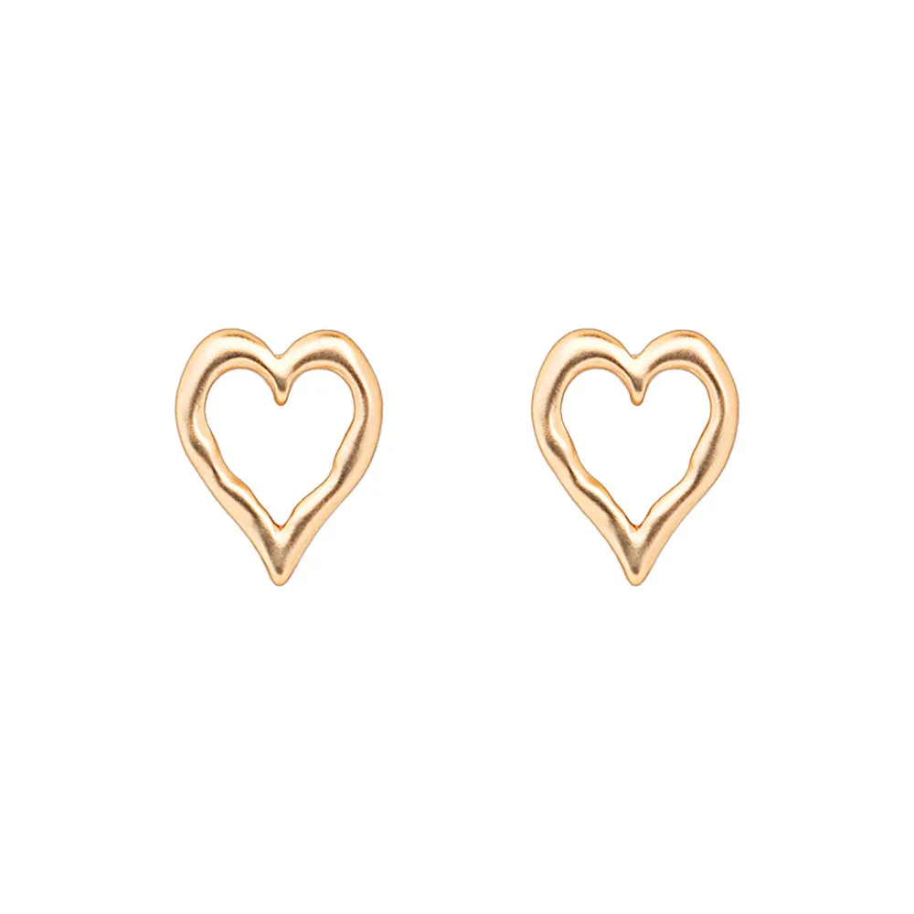 2019 Latest Design Gold Color Metal Earrings Jewelry Sweet Hollow Heart Stud Earrings (KER349), Same as the picture
2019 Latest Design Gold Color Metal Earrings Jewelry Sweet Hollow Heart Stud Earrings (KER349), Same as the picture
