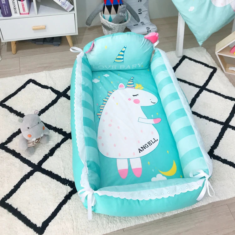 Pillow Travel Cot With Changing Mat Multifunctional Nest And