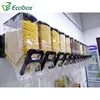 Ecobox factory supplier FDA Approval gravity bin bulk nuts cereal candy grain organic food dispenser for zero waste shop