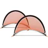 Two Portable Soccer Nets With Carry Bag - 2.5 Ft. PRO Pop Up Soccer Goal