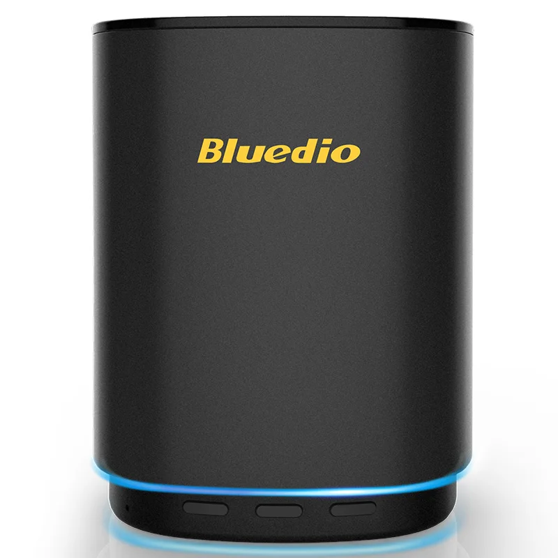 

Bluedio smart cloud speaker TS5 bluetooth portable sound box with similar google home function, Black