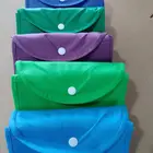 Sky blue 100gsm reusable eco friendly plain non woven tote foldable bag bear 20kgs