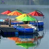 Family dinner party water amusement rides electric leisure donut boat 10 seats barbecue boat for sale