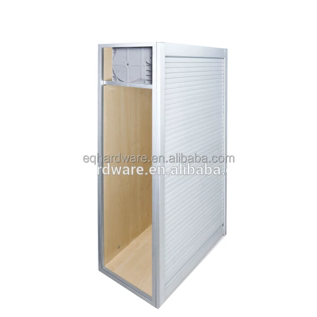 Kitchen Vertical Aluminum Cabinet Door Kitchen Aluminum Roller