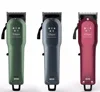 Professional barber hair clipper 3.7v motor powerful cordless and cord dual voltage