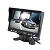 TFT LCD color monitor 7 inches stand alone car monitor with input connect 4 cameras