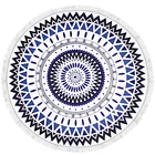 150cm High quality Custom print mandala round microfiber beach towel blanket beach shawl for girl