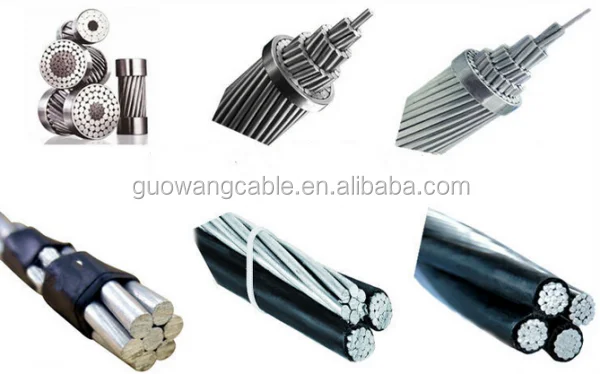 Overhead Transmission Lines ABC Cables Overhead Aerial Bundle Cable Aluminum Aerial Cable 25mm 35mm 50mm