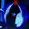3D outdoor festival displays lighted christmas decoration acrylic dolphin led light