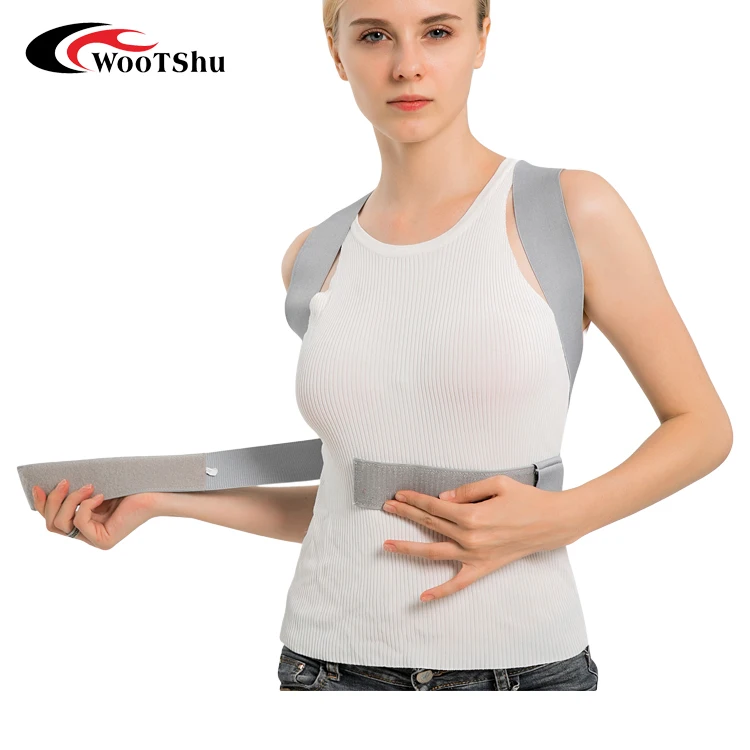 Latest Gray Easy-wearing back posture shoulder support brace for Unisex Correcting Posture Anti-hunchback orthopedic device
Latest Gray Easy-wearing back posture shoulder support brace for Unisex Correcting Posture Anti-hunchback orthopedic device
