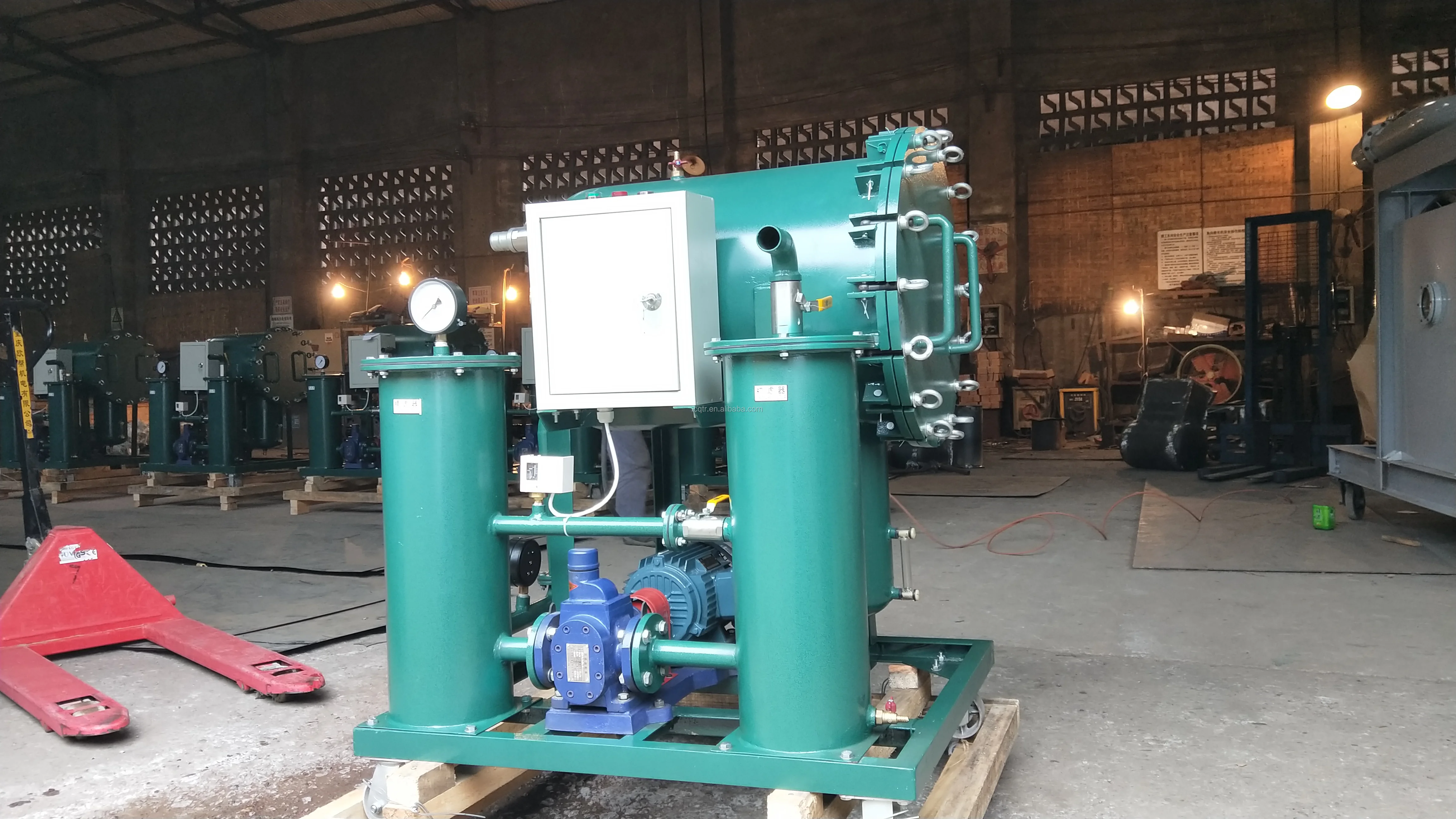 small yellow diesel water separator for marine oil