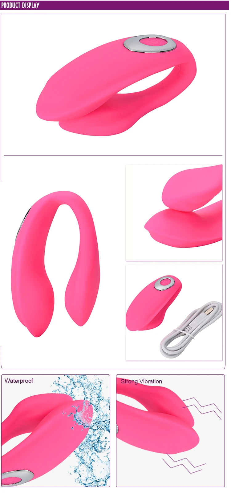 Best Medical Silicone Vibrator For Womendouble Motor Vibrator Massager For Couple Buy Double