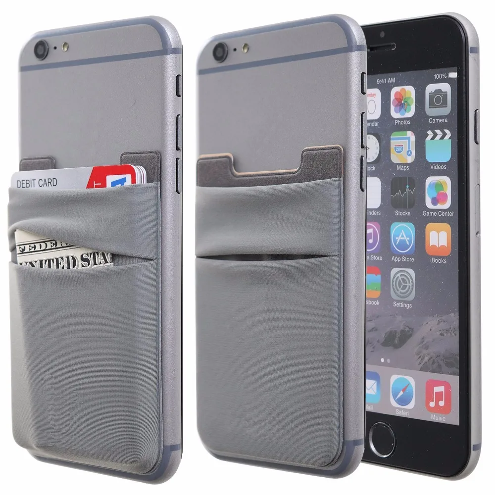 Hot Selling Universal Mobile Phone Adhesive Card Holder Mobile Phone Accessories Cases Pocket, Grey or custom color
Hot Selling Universal Mobile Phone Adhesive Card Holder Mobile Phone Accessories Cases Pocket, Grey or custom color