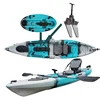 New Color Kayak Polyethylene Factory Price Roto-molded Foot Drive Fishing Kayak with Pedals