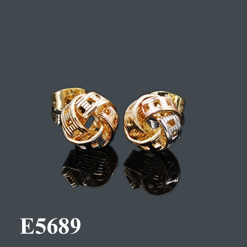 Fashion stud earrings woman Mi Fan fashionable Jewelry real gold plated jewelry, 3 color
Fashion stud earrings woman Mi Fan fashionable Jewelry real gold plated jewelry, 3 color