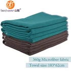 printing custom logo hot yoga mat with microfiber fabric size 24*72inch wholesale