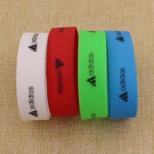 cheap colorful silicone wristbans bracelet for promotion gifts