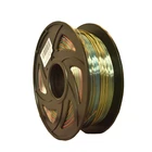 Rainbow metal color 3D printed Chromatic 1.75mm PLA filament