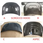 VW Scirocco body kit Carbon Fiber Hood Whcih style you prefer