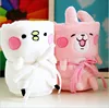 china supplier korean style cheap sale new design 100%polyester cartoon baby plush toy blanket in bulk
