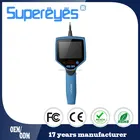 Manufacturer 50X Dia 9mm mini portable digital drain sewer pipe borescope endoscope inspection camera with 3.5" LCD monitor