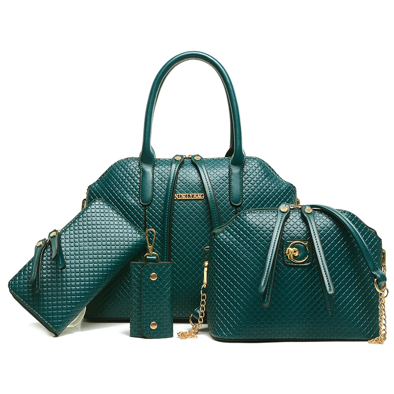 Hot Sale 4pcs Set Bag Designer Handbag For Women With Good Leather Factory Price - Buy Handbag,4 ...