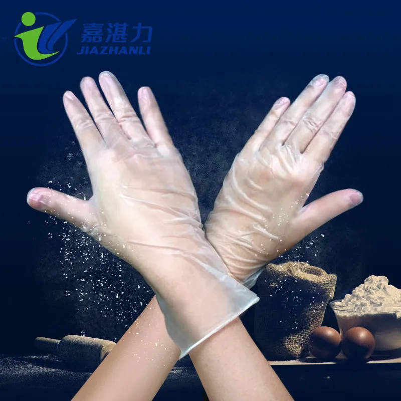 Powder And Powder Free Medical Use Plastic Disposable Vinyl Glove / PVC Gloves