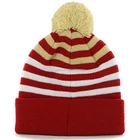 Winter Knit earflaps Toque Polar Fleece Beanie Hat Wholesale With Pom Pom