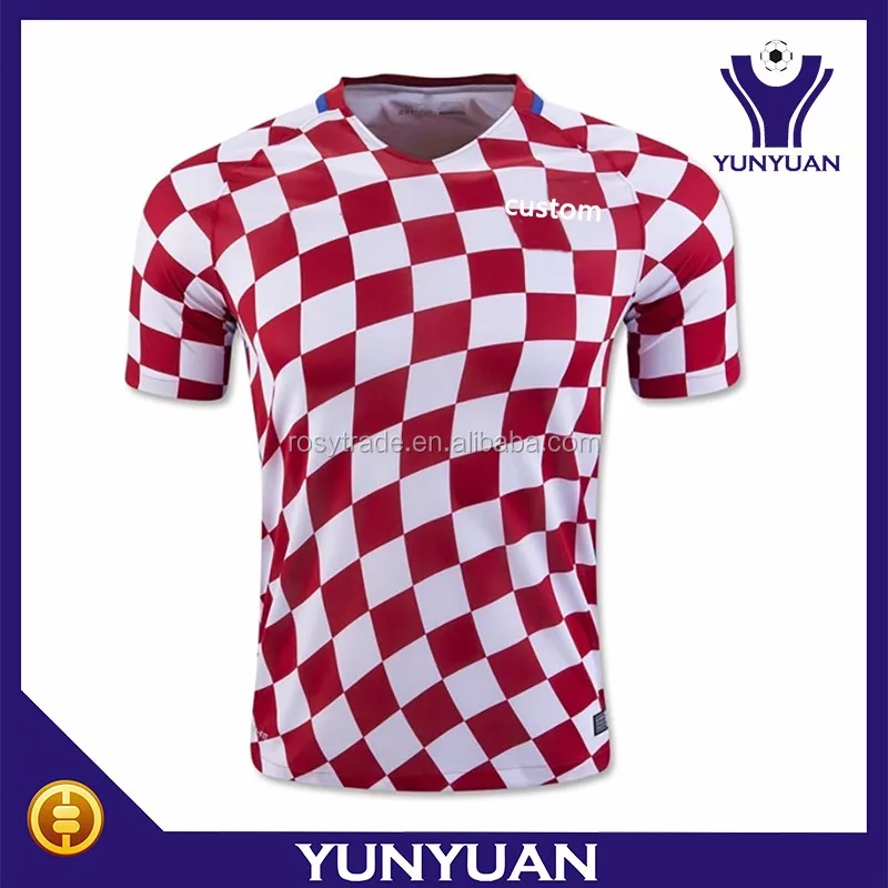 ナショナルチーム安い卸売クロアチアヨーロッパサッカージャージー仕入れ・メーカー・工場