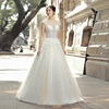 Jancember RSM66558 Real sample elegant cap sleeves princess white ball gown wedding dresses China