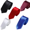 Oemtailor Custom polyester silk necktie Solid colour 5cm neck tie bowties