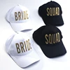 R-H-414C Wholesale Amazon Wish hot sale BRIDE SQUAD baseball cap