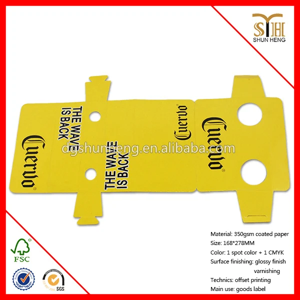 paper hand tags with different die cut swing tag yellow hangtags
