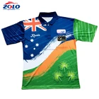 Cheap Custom Made New Design Mens Sublimated Printing Polo Shirt