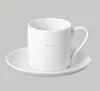 wholesale personalized drinkware 90ml decorative espresso cup and saucer