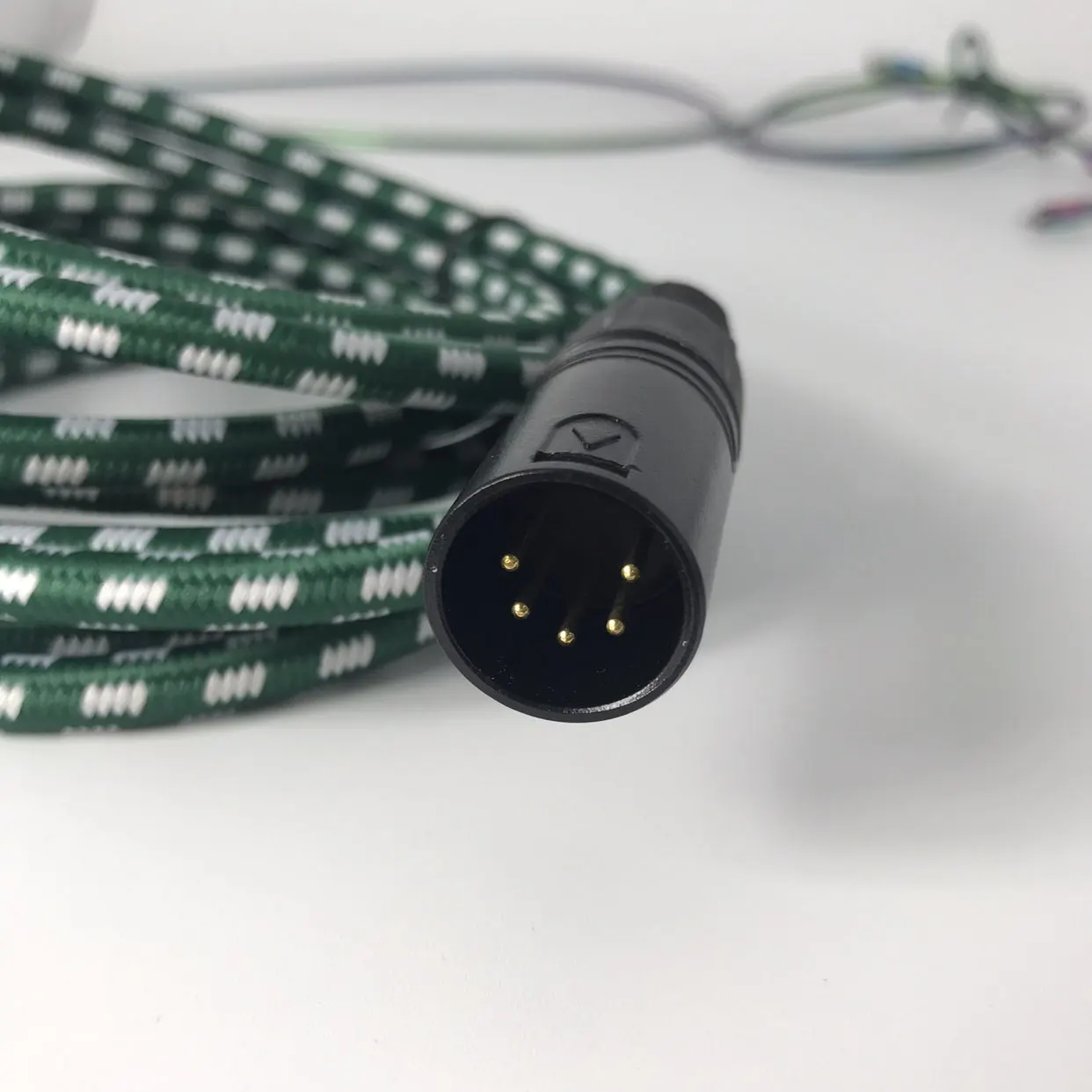 3Pin 5pin XLR Male to Female Microphone nylon braided fabric Cable,XLR Extension Cable - ANKUX.COM