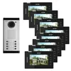 New fashion design apartment building video intercom system