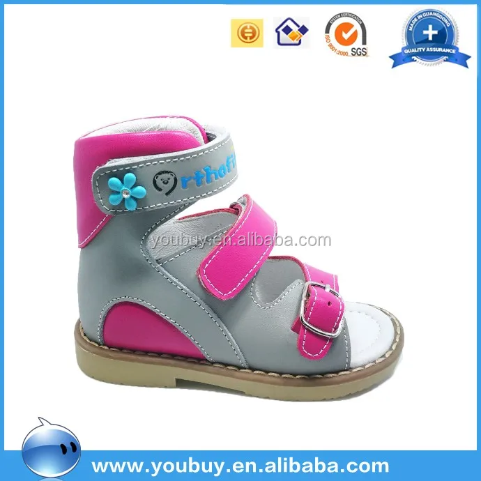 New arrive fashion kids high heel sandals girl shoes wholesale