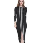 2019 Tight Fitted Casual Dress Long Sleeve Dress Women Sexy Dress