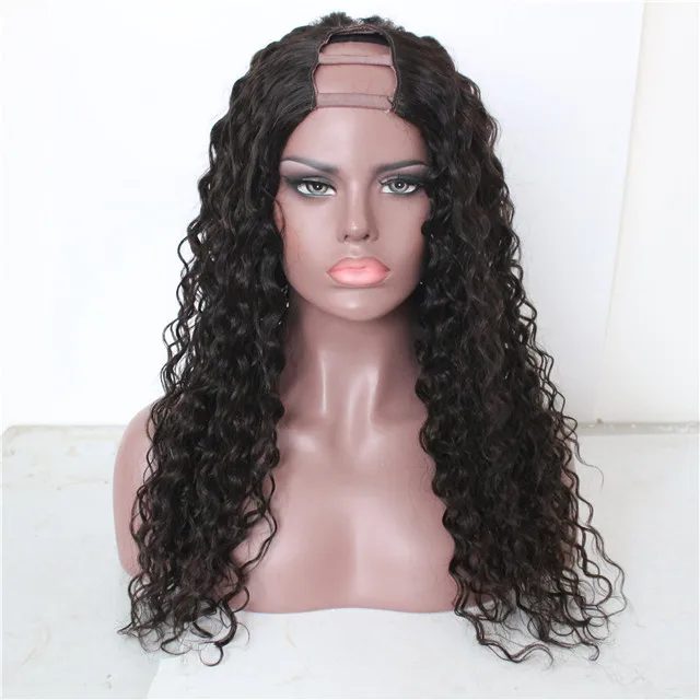 Top Quality 150% Density Long Curly U Part Human Hair Wigs for Black Women, 1 1b 2 4
Top Quality 150% Density Long Curly U Part Human Hair Wigs for Black Women, 1 1b 2 4