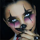 Freshgo Promotion Wholesale Cheap White Out Colored Contact Lens Cosmetic Eye Contacts Halloween Crazy Contact Lenses