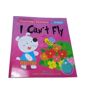 short story english book with read pen for kids