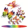 Multicolor Plastic Artificial Realistic Simulated Butterfly for Garden Yard Outdoor and Indoor bedroom Decorations