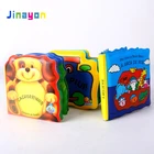Jinayon New Manufacturer Customized Printed PVC Soft Waterproof Baby Children Bath Story Book Customized