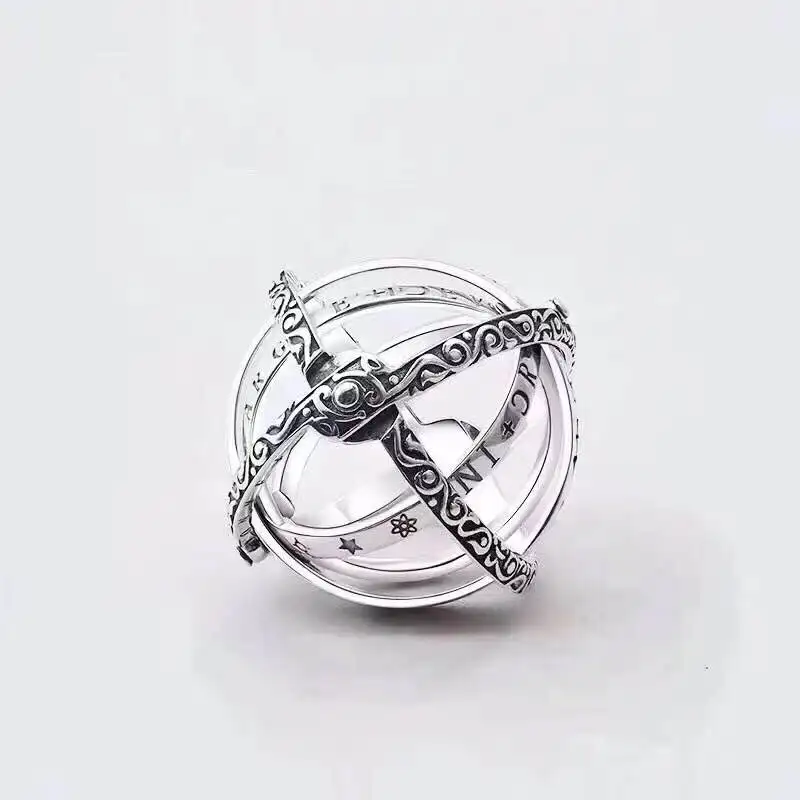 16th Century German Vintage Jewelry Astronomical Deformable Rings Sterling silver 925 Ring with Museum Of Swedish History, Two
16th Century German Vintage Jewelry Astronomical Deformable Rings Sterling silver 925 Ring with Museum Of Swedish History, Two