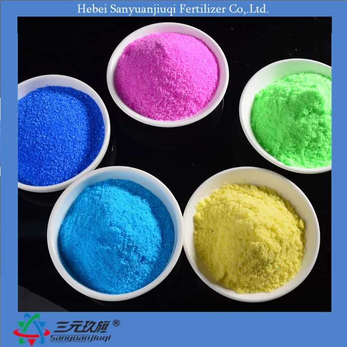 Powder 100% Water Soluble NPK 13-13-13 Fertilizer Agricultural Grade Production Line in China