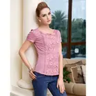 Ladies tops latest design,women fashion apparel designers blouse design,ladies office shirt