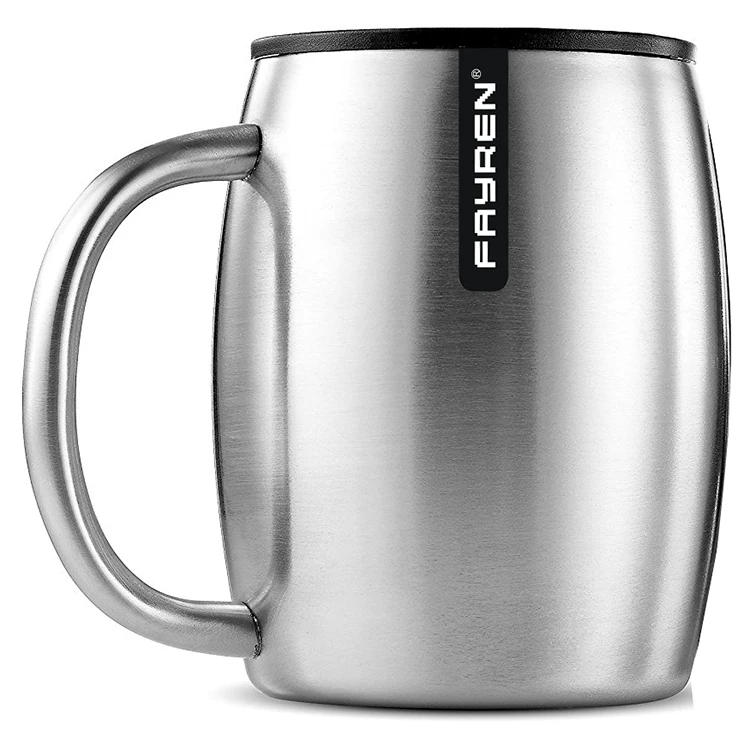 The best China stainless steel portable travel custom printed coffee mugs with handle, Random paint color
The best China stainless steel portable travel custom printed coffee mugs with handle, Random paint color