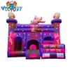 2019 hot new products cheap bounce house rentals castle inflatable with slide